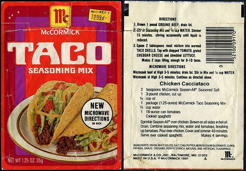 this is old school seasoning, yo.