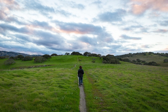 My brother took this photo as we explored Fort Ord National Monument (Laguna Seca trailhead, Salinas CA)